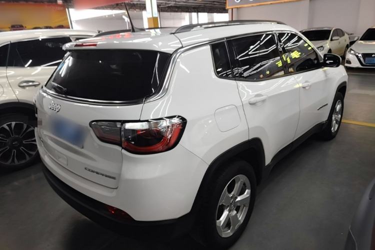 Used Jeep Compass 2020 220T Automatic Leading Edition Rear Right 45 Deg