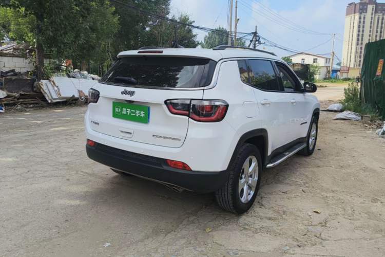 Used Jeep Compass 2020 220T Automatic Leading Edition Rear Right 45 Deg
