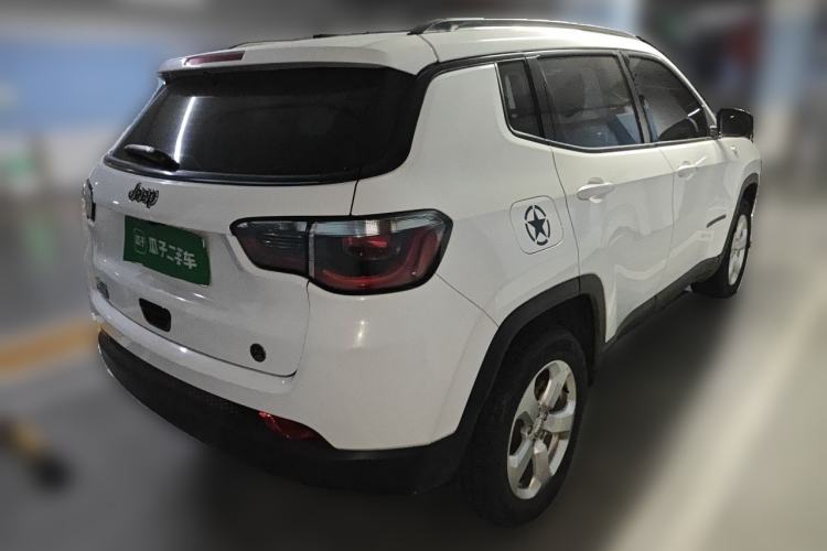 Used Jeep Compass 2020 220T Automatic Four-Wheel Drive Elite Edition Rear Right 45 Deg