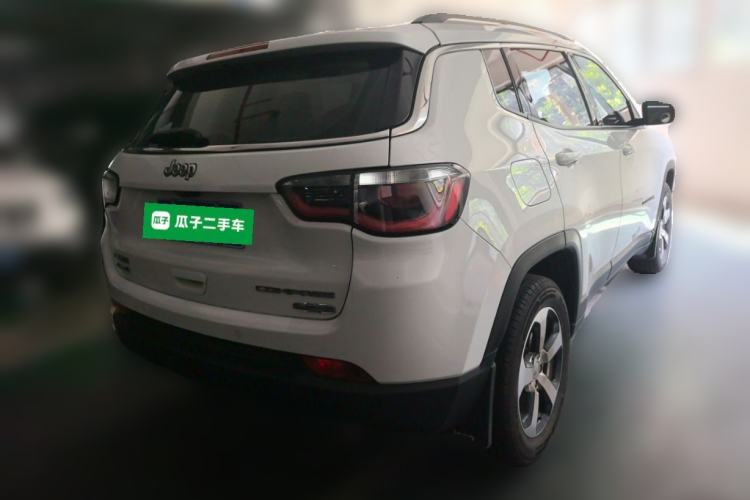 Used Jeep Compass 2020 220T Automatic Four-Wheel Drive Elite Edition Rear Right 45 Deg