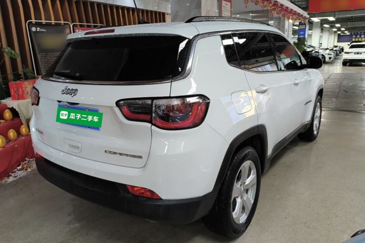 Used Jeep Compass 2020 220T Automatic Leading Edition Rear Right 45 Deg
