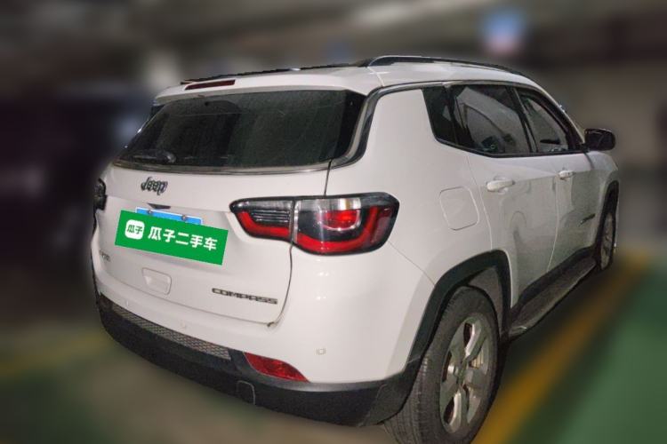Used Jeep Compass 2020 220T Automatic Leading Edition Rear Right 45 Deg