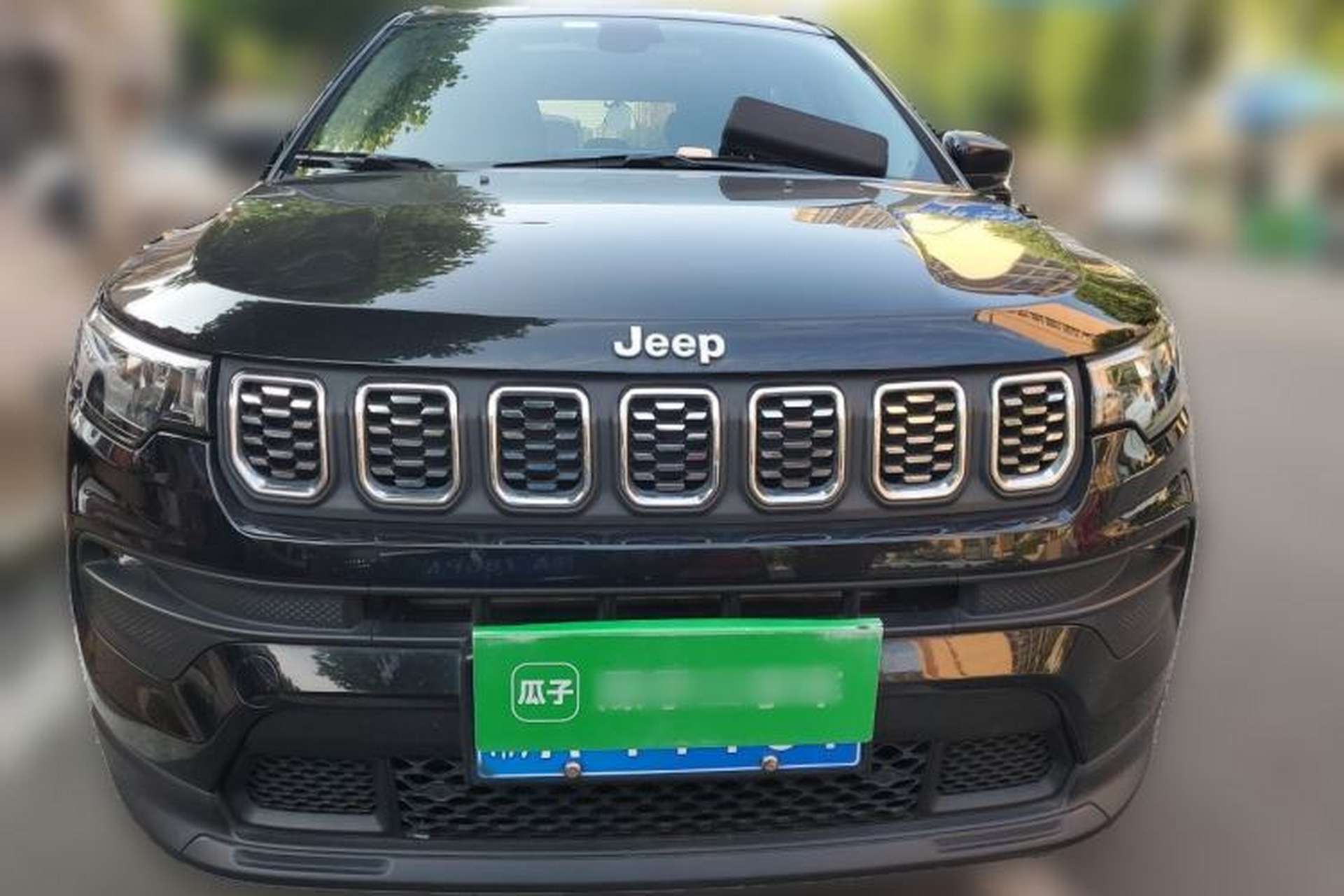 Used Jeep Compass 2021 220T Automatic Leading Edition Front
