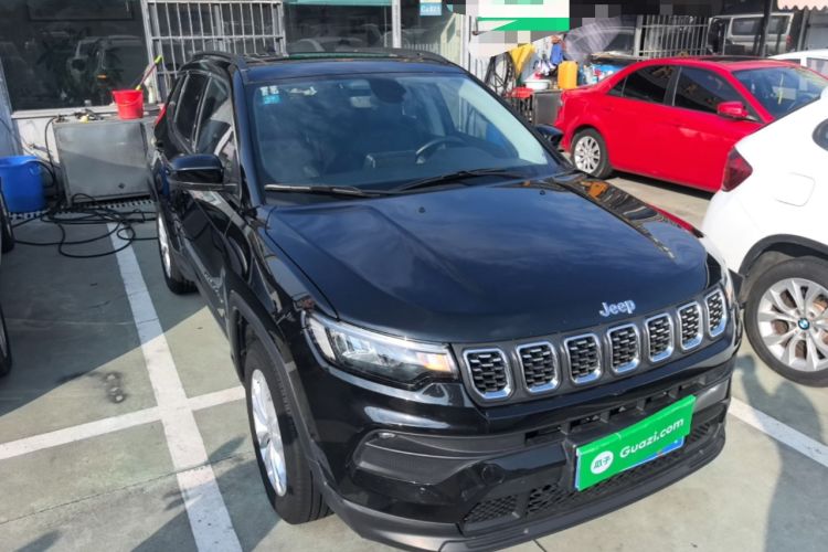 Used Jeep Compass 2021 220T Automatic Leading Edition Front Right 45 Deg