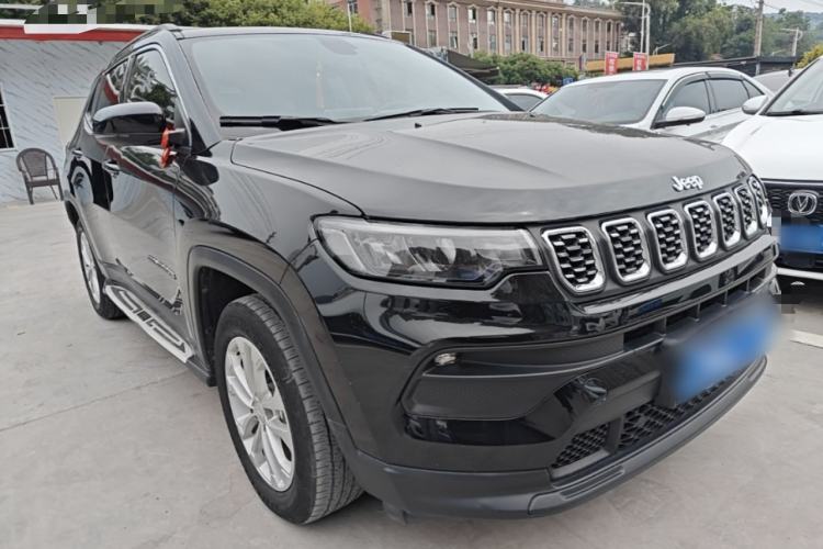 Used Jeep Compass 2021 220T Automatic Leading Edition Front Right 45 Deg