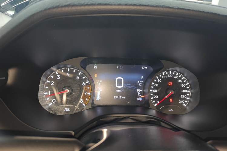 Used Jeep Compass 2021 220T Automatic Leading Edition Instrument Cluster