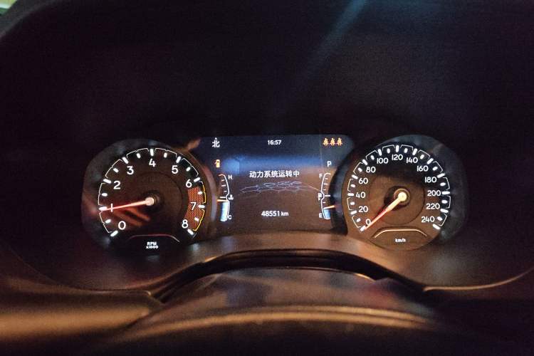 Used Jeep Compass 2021 220T Automatic Leading Edition Instrument Cluster