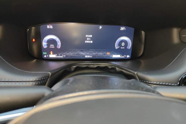 Used Jeep Compass 2021 220T Automatic Elite Edition Odometer Close Up