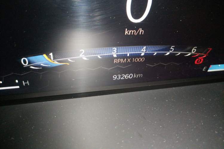 Used Jeep Compass 2021 220T Automatic Elite Edition Odometer Close Up