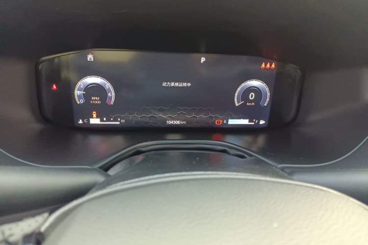 Used Jeep Compass 2021 220T Automatic Elite Edition Odometer Close Up