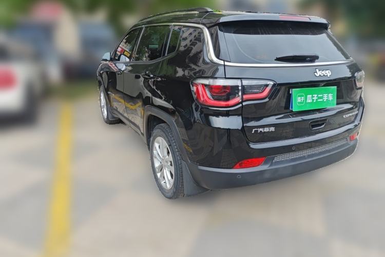 Used Jeep Compass 2021 220T Automatic Leading Edition Rear Left 45 Deg