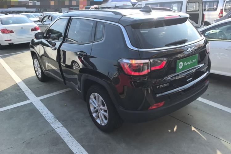 Used Jeep Compass 2021 220T Automatic Leading Edition Rear Left 45 Deg