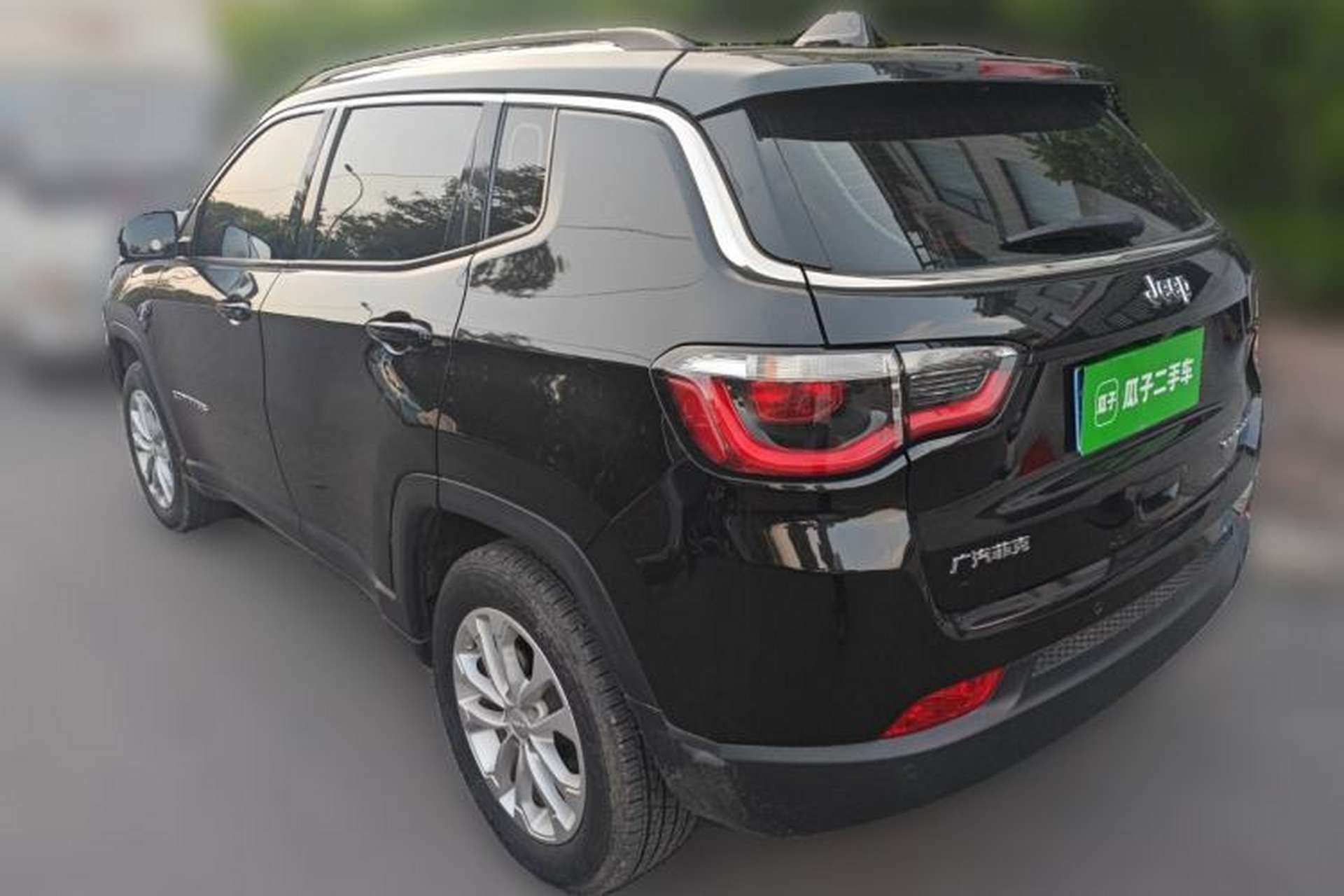 Used Jeep Compass 2021 220T Automatic Elite Edition Rear Left 45 Deg