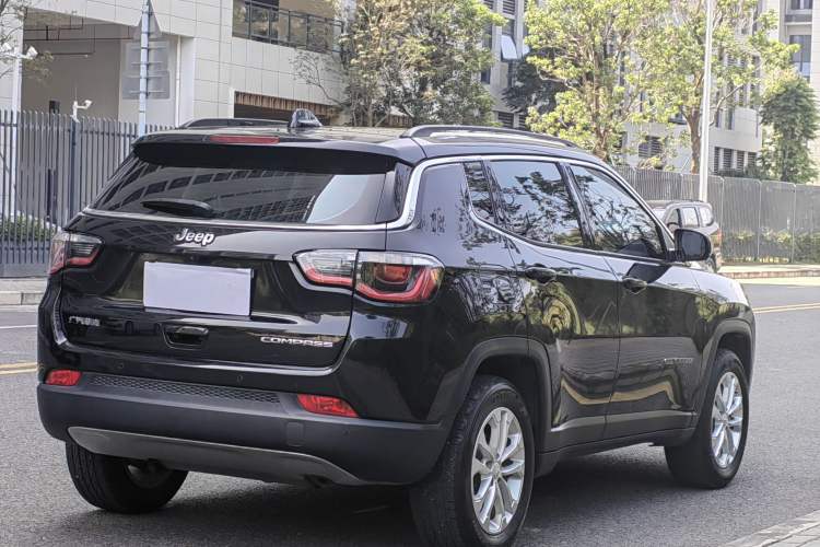 Used Jeep Compass 2021 220T Automatic Leading Edition Rear Right 45 Deg