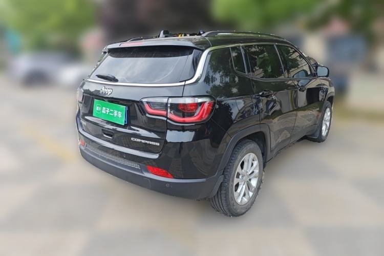 Used Jeep Compass 2021 220T Automatic Leading Edition Rear Right 45 Deg