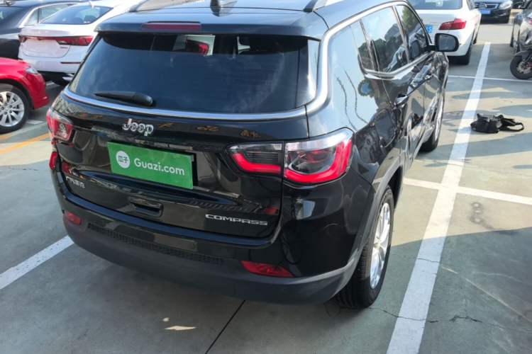 Used Jeep Compass 2021 220T Automatic Leading Edition Rear Right 45 Deg