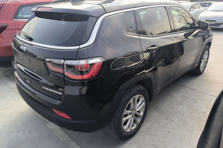 Used Jeep Compass 2021 220T Automatic Leading Edition Rear Right 45 Deg