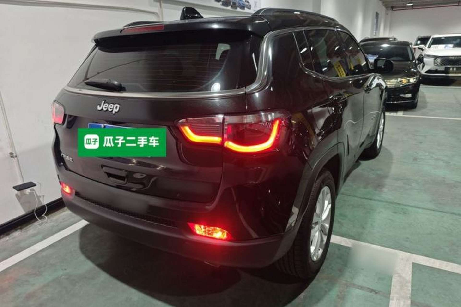 Used Jeep Compass 2021 220T Automatic Elite Edition Rear Right 45 Deg