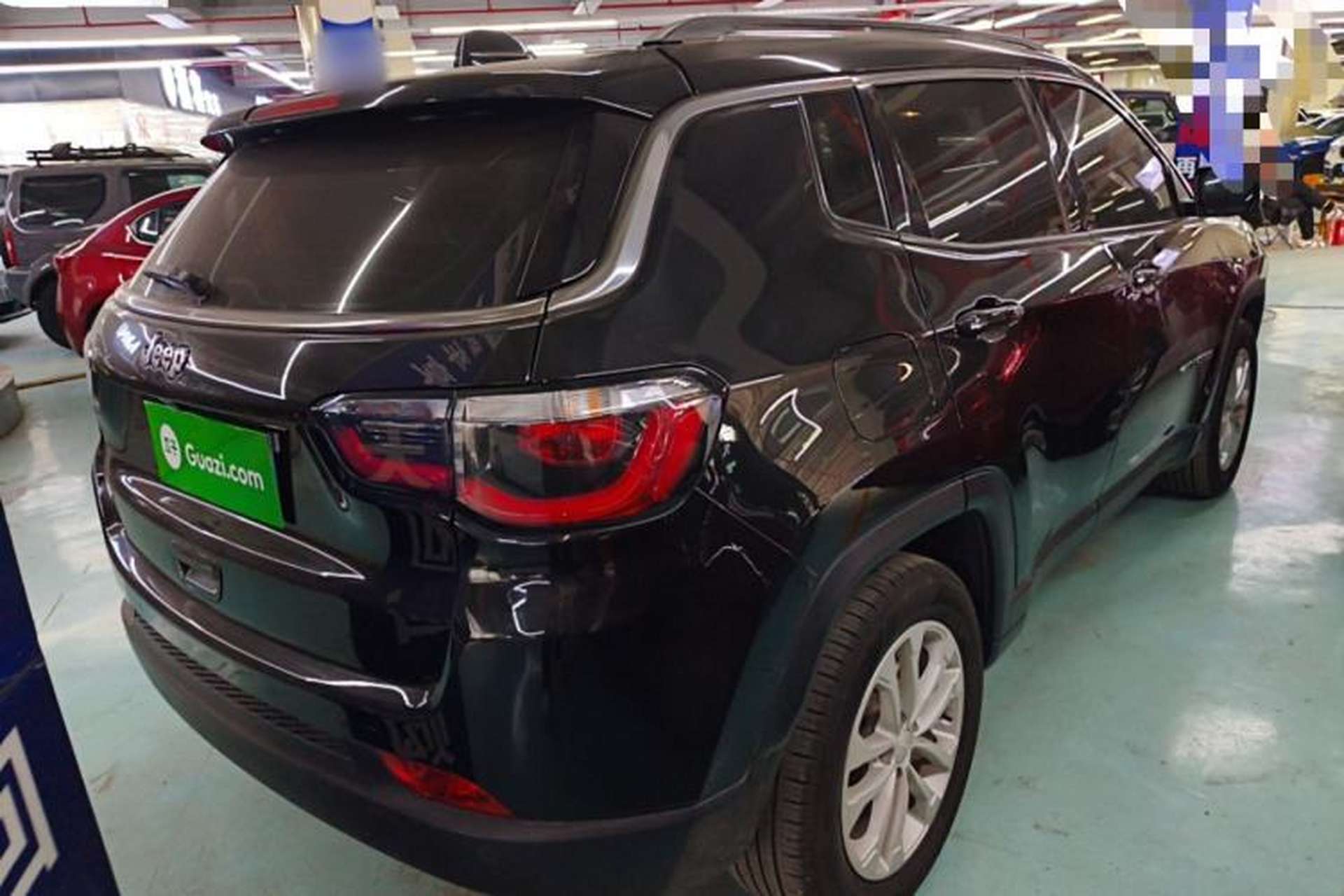 Used Jeep Compass 2021 220T Automatic Elite Edition Rear Right 45 Deg