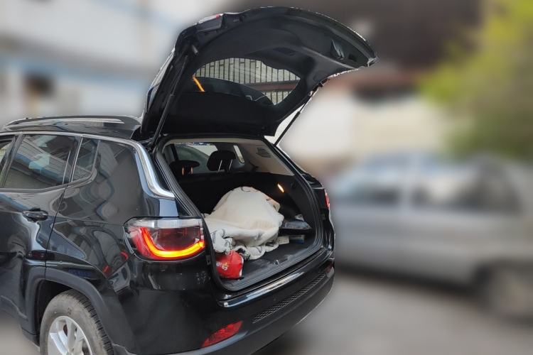 Used Jeep Compass 2021 220T Automatic Elite Edition Trunk