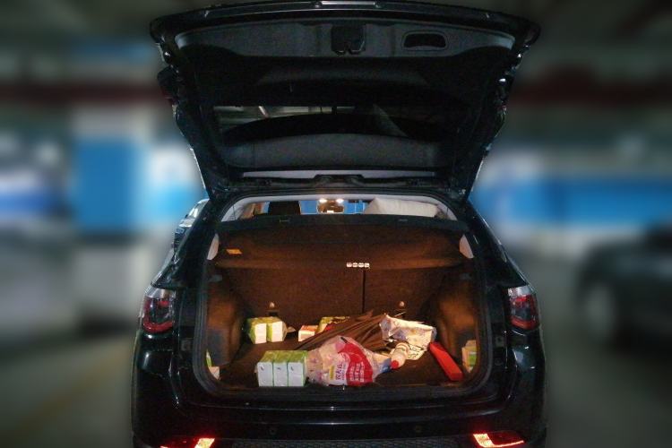 Used Jeep Compass 2021 220T Automatic Elite Edition Trunk