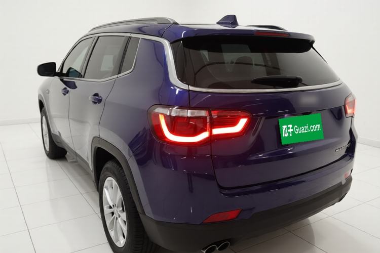 Used Jeep Compass 2021 220T Automatic Leading Edition Rear Left 45 Deg
