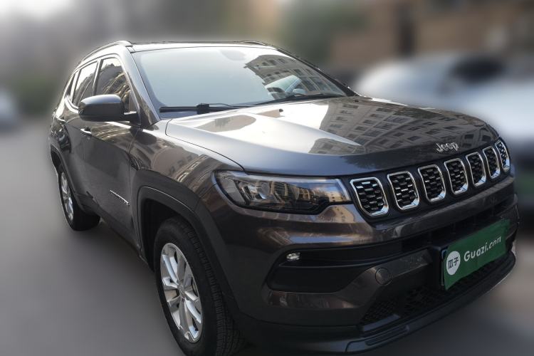 Used Jeep Compass 2021 220T Automatic Leading Edition Front Right 45 Deg