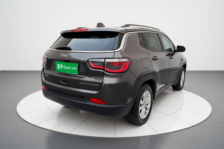 Used Jeep Compass 2021 220T Automatic Leading Edition Rear Right 45 Deg