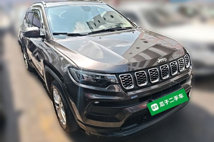 Used Jeep Compass 2021 220T Automatic Leading Edition Front Right 45 Deg
