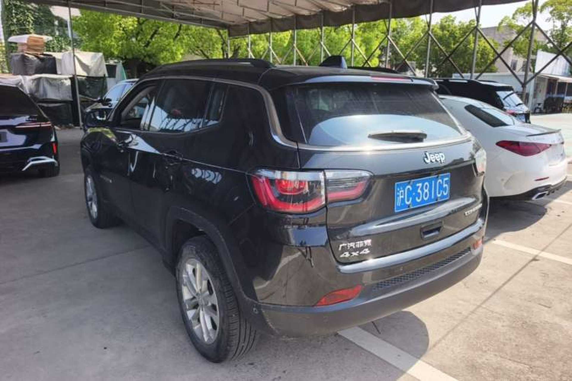 Used Jeep Compass 2021 220T Automatic Four-Wheel Drive Elite Edition Rear Left 45 Deg