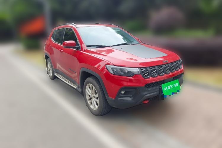 Used Jeep Compass 2021 220T Automatic Leading Edition Front Right 45 Deg