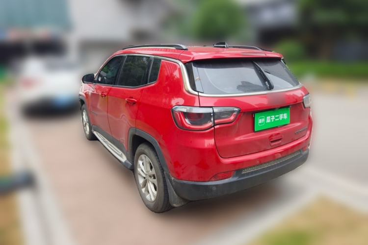 Used Jeep Compass 2021 220T Automatic Leading Edition Rear Left 45 Deg