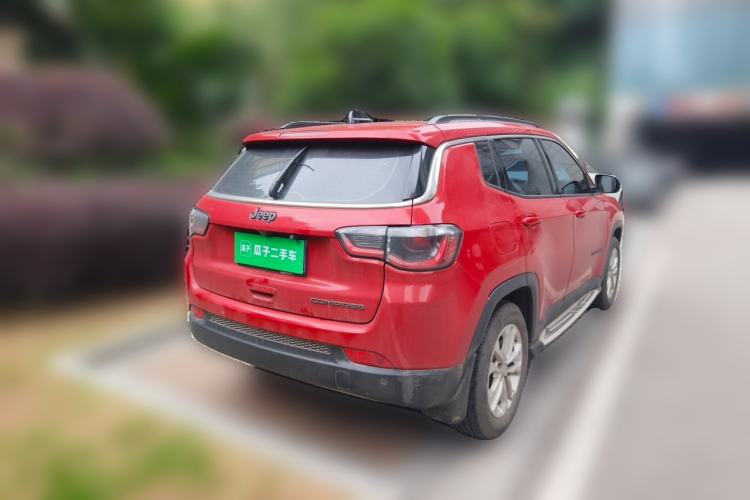 Used Jeep Compass 2021 220T Automatic Leading Edition Rear Right 45 Deg
