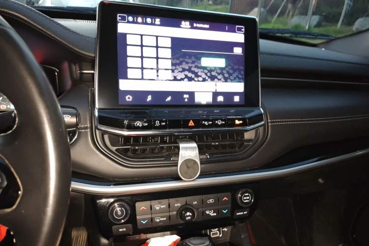 Used Jeep Compass 2021 220T Automatic All-Wheel Drive 80th Anniversary Edition Audio And AC Panel