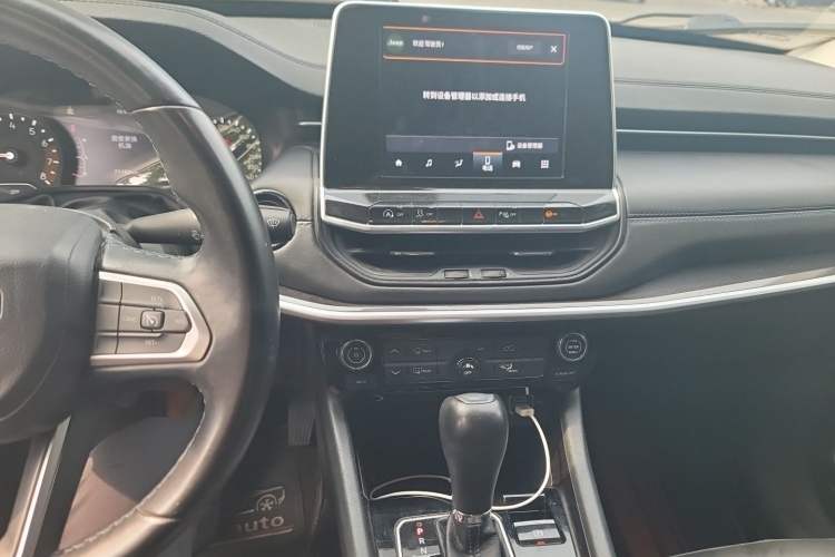 Used Jeep Compass 2021 220T Automatic Leading Edition Audio And AC Panel