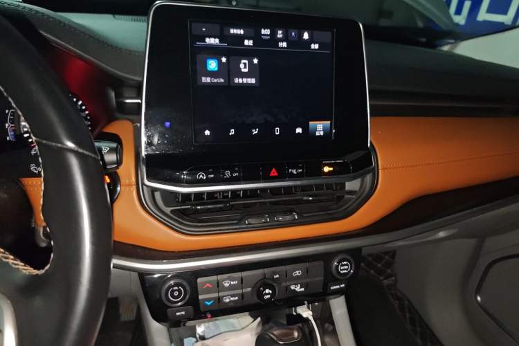 Used Jeep Compass 2021 220T Automatic Leading Edition Audio And AC Panel