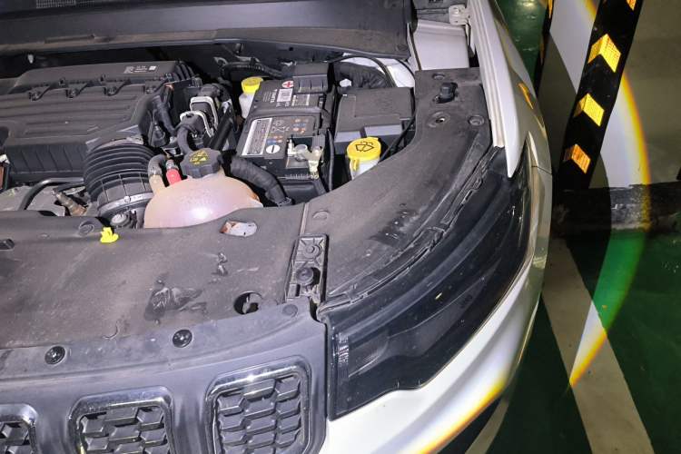 Used Jeep Compass 2021 220T Automatic Elite Edition Engine Bay Left