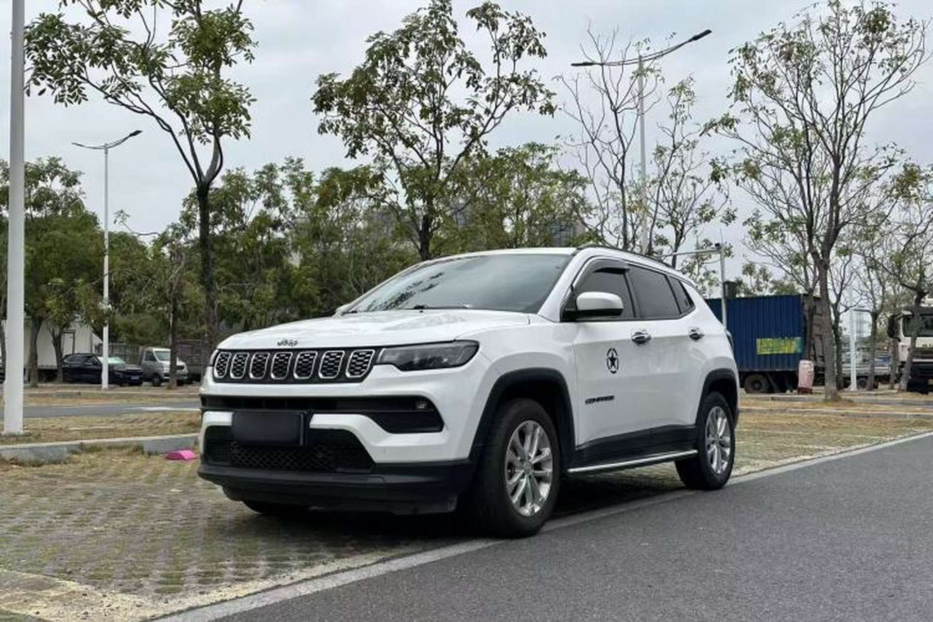 Used Jeep Compass 2021 220T Automatic Elite Edition Front Left 45 Deg