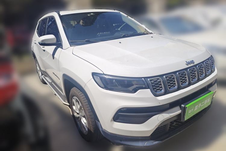Used Jeep Compass 2021 220T Automatic Leading Edition Front Right 45 Deg