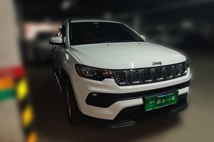 Used Jeep Compass 2021 220T Automatic Leading Edition Front Right 45 Deg