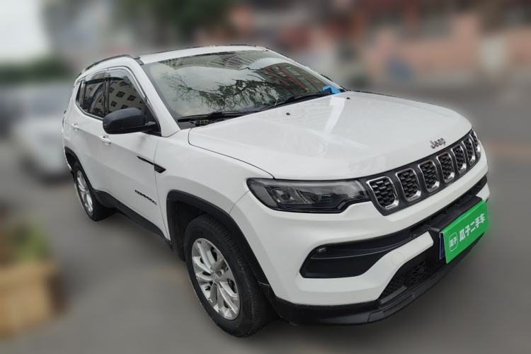 Used Jeep Compass 2021 220T Automatic Leading Edition Front Right 45 Deg