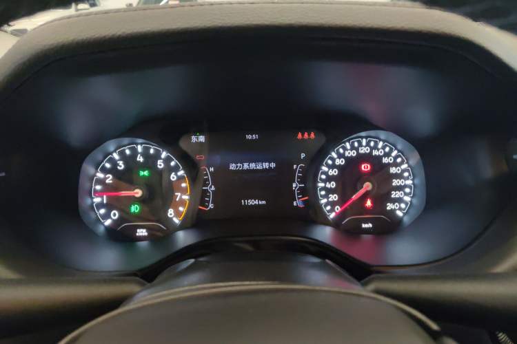 Used Jeep Compass 2021 220T Automatic Leading Edition Instrument Cluster