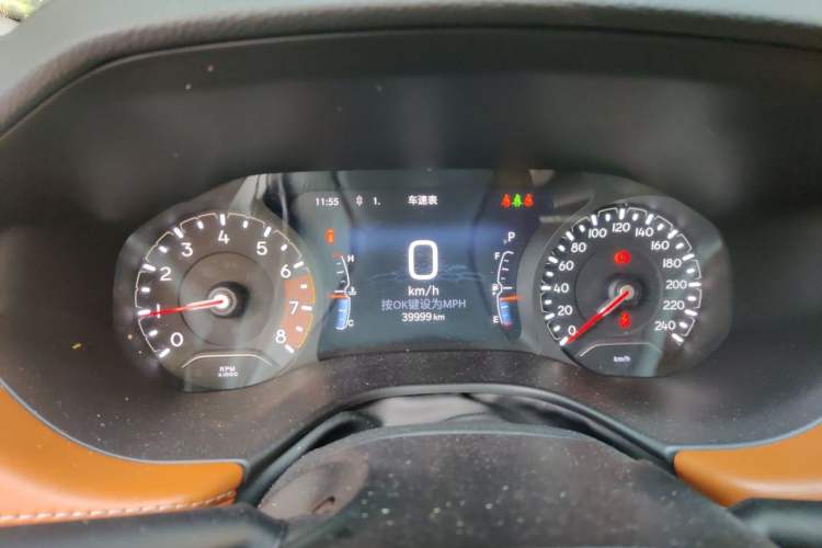 Used Jeep Compass 2021 220T Automatic Elite Edition Instrument Cluster