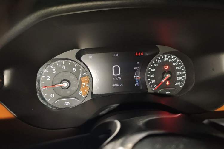 Used Jeep Compass 2021 220T Automatic Leading Edition Instrument Cluster