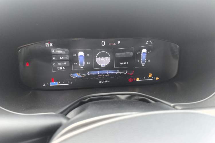 Used Jeep Compass 2021 220T Automatic Elite Edition Instrument Cluster