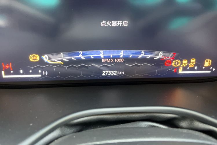 Used Jeep Compass 2021 220T Automatic Elite Edition Odometer Close Up