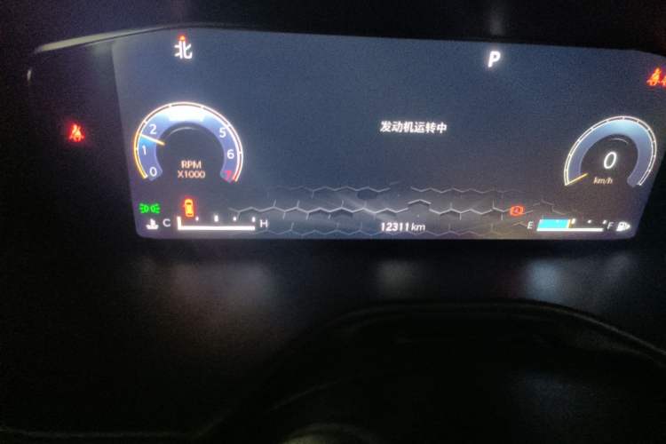 Used Jeep Compass 2021 220T Automatic Elite Edition Odometer Close Up