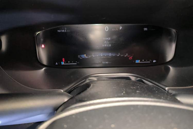 Used Jeep Compass 2021 220T Automatic Elite Edition Odometer Close Up