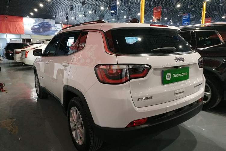 Used Jeep Compass 2021 220T Automatic Leading Edition Rear Left 45 Deg