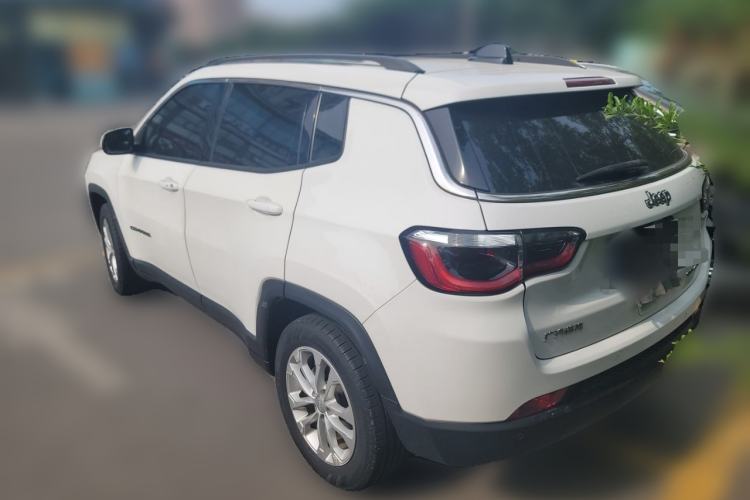 Used Jeep Compass 2021 220T Automatic Leading Edition Rear Left 45 Deg